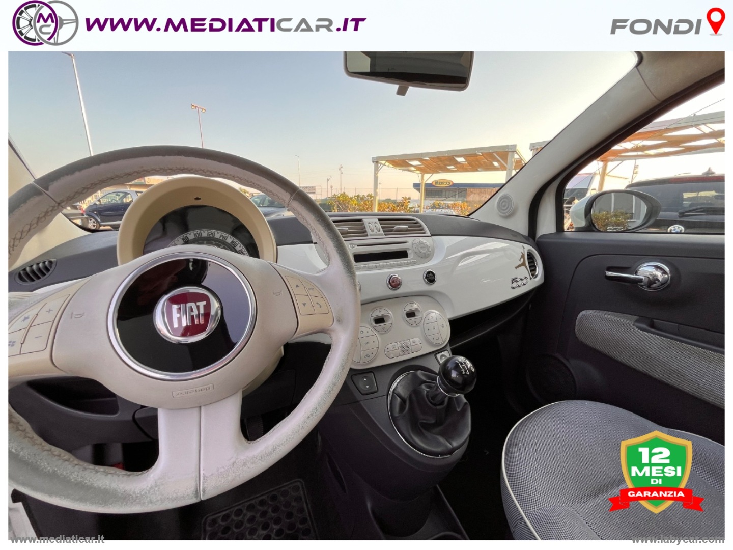 500 1.3 MJT 75 CV Lounge - immagine 12