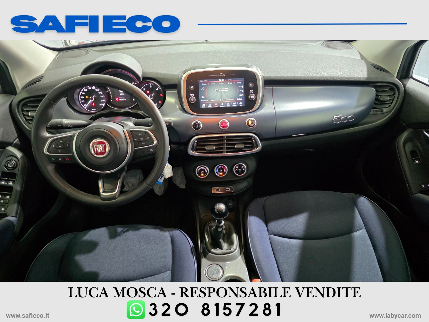 500X 1.3 M.Jet 95 CV Club - immagine 12