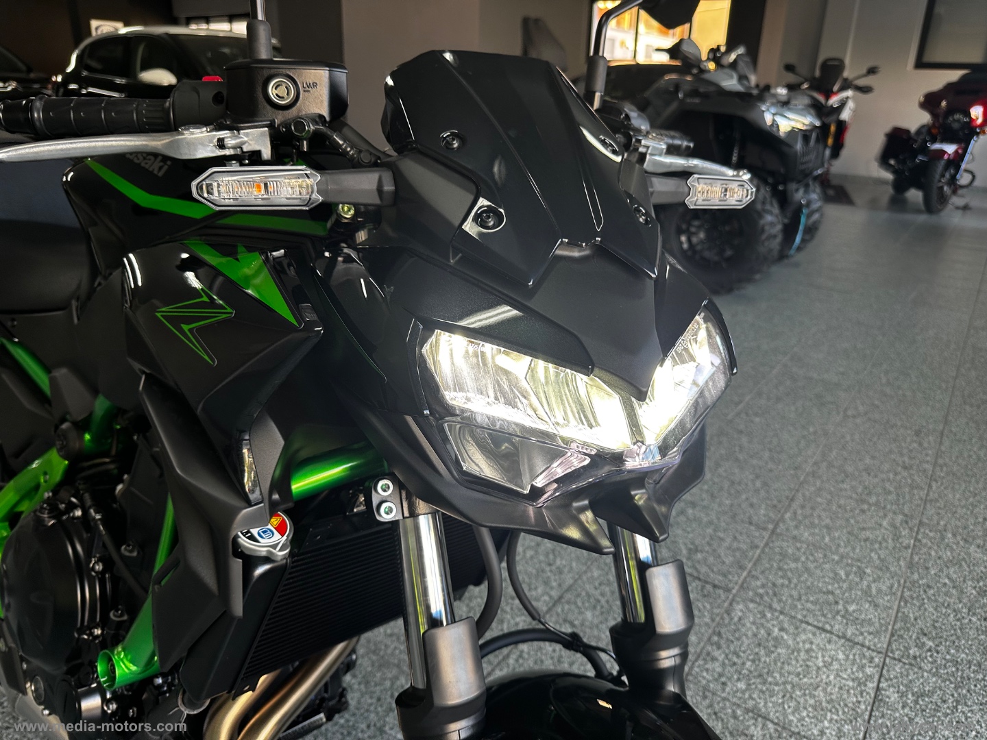 Z 650 Metallic Spark Black / Green - immagine 12