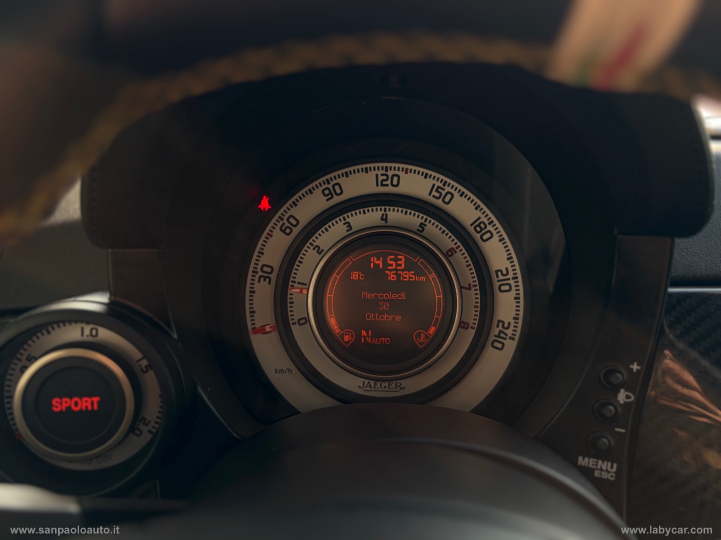 695 1.4 Turbo T-Jet TRIBUTO FERRARI 180 CV M.T.A. - immagine 12