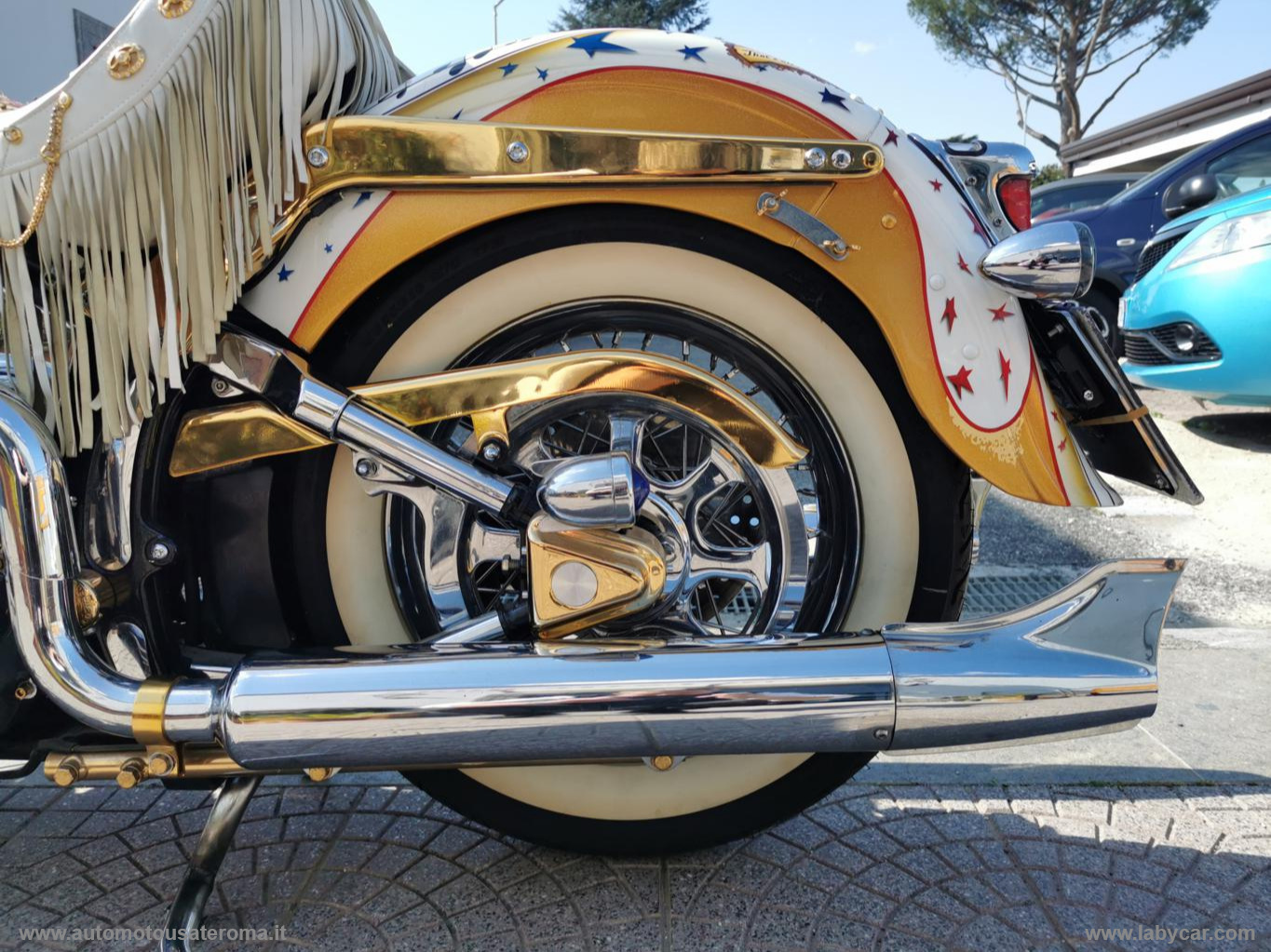 Softail DELUXE Trasf. CARB./GRAFICA ELVIS RATE AUTO MOTO SCOOTER - immagine 12