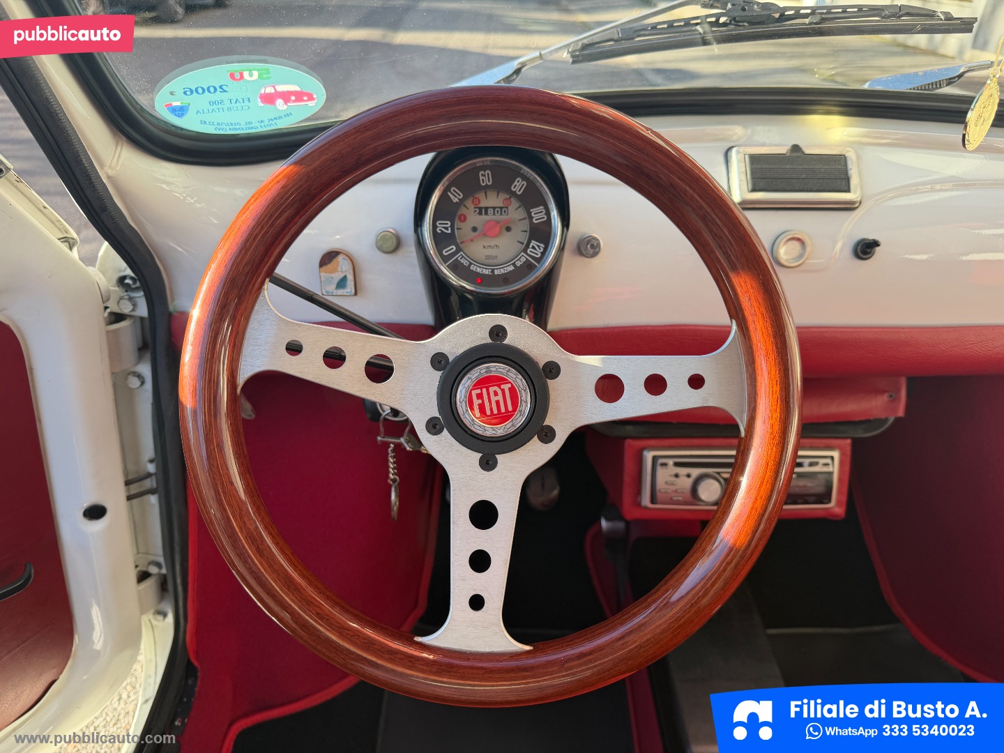 110 F BERLINA 500 R - immagine 12