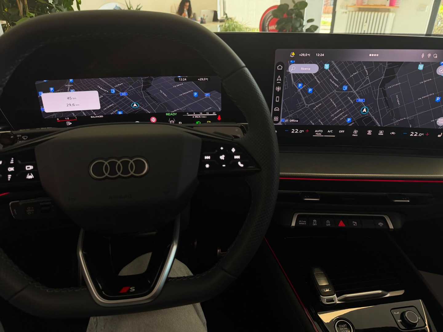Q3 35 TDI S tronic S line edition BLACK LINE EDITION - immagine 12