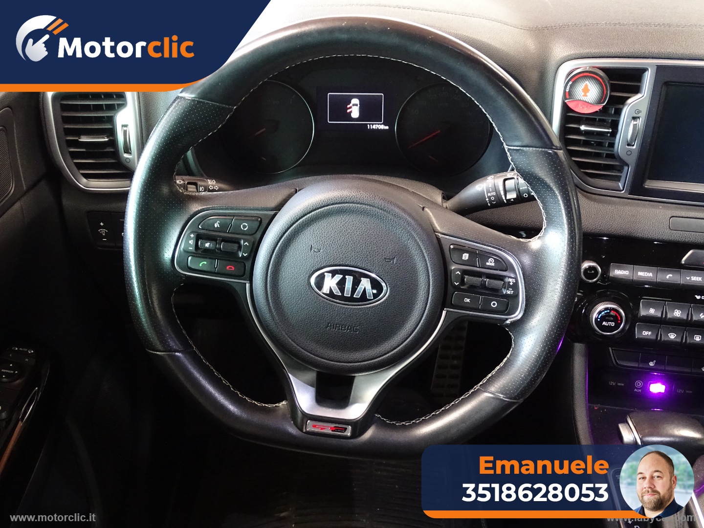 Sportage 1.7 CRDI 141CV DCT7 2WD GT Line - immagine 12