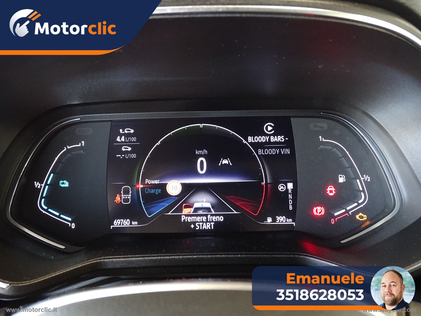 Clio Hybrid E-Tech 140 CV 5p. Intens - immagine 12