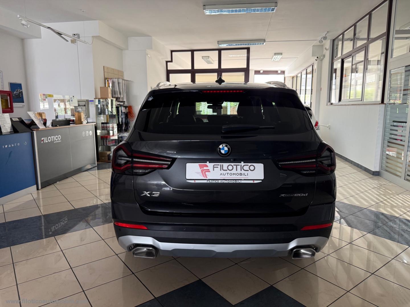 X3 xDrive20d 48V UNICO PROPRIETAFIO DIESEL IBRIDO  | PELLE - immagine 13