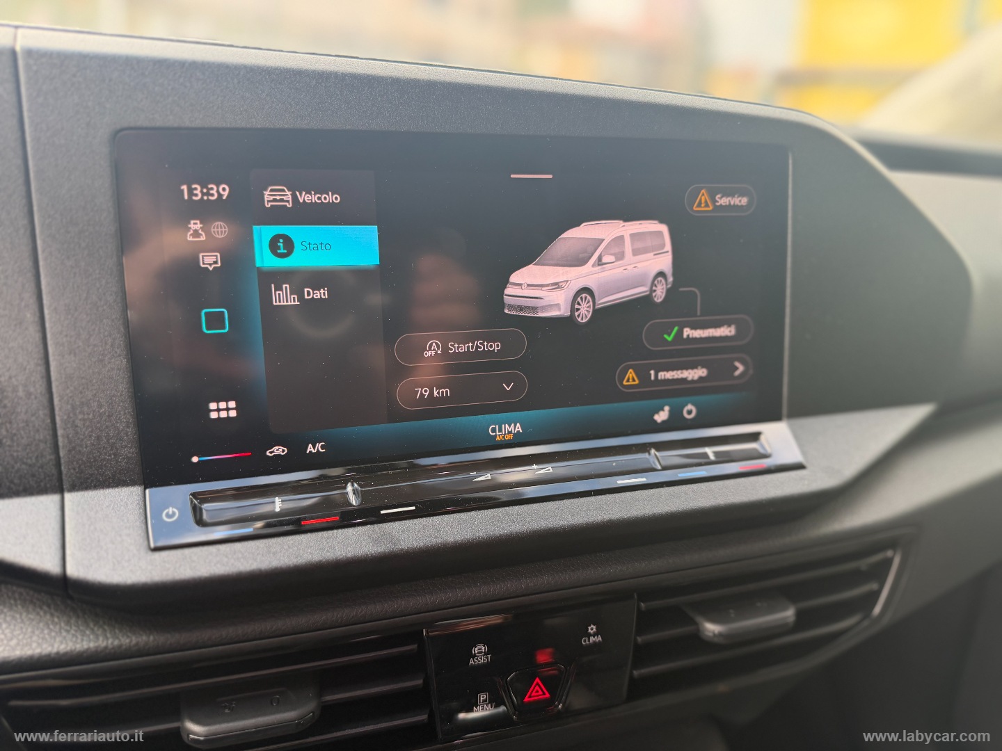 Caddy 2.0 TDI 75 CV Furgone Business KM ZERO - immagine 13