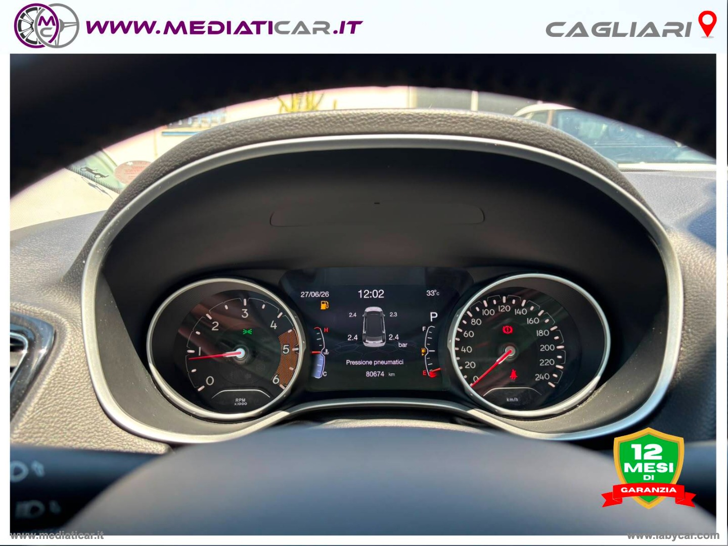Compass 2.0 Mjt II aut. 4WD Limited - immagine 13