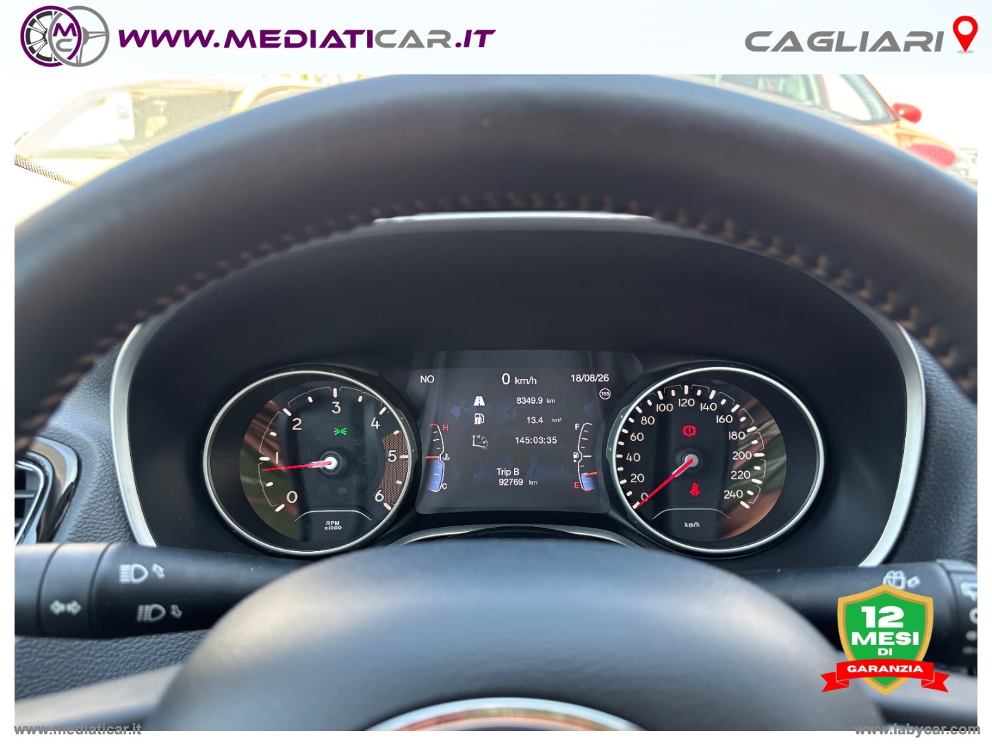 Compass 2.0 Mjt II 4WD Limited - immagine 13