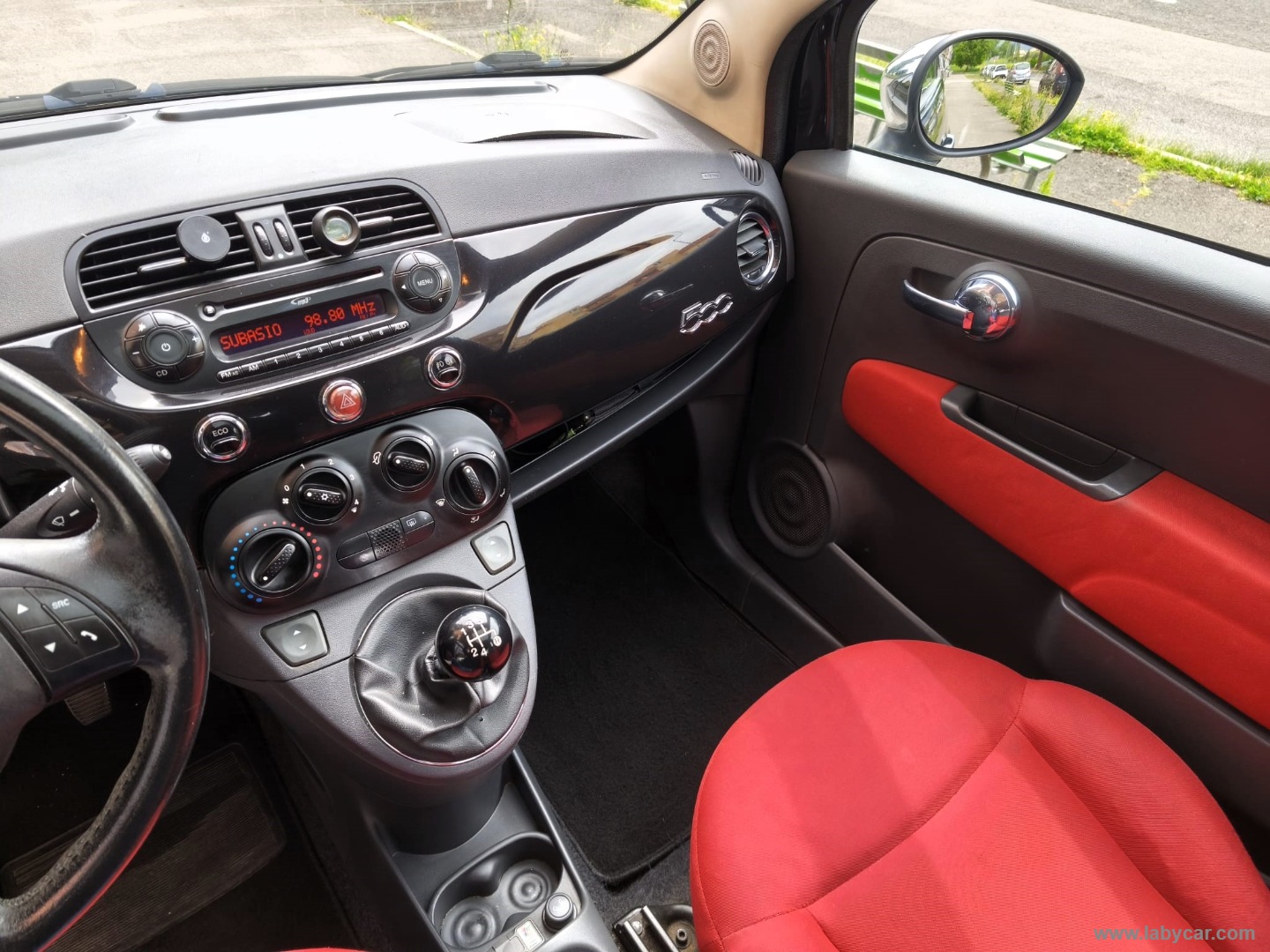 500 0.9 TwinAir Turbo 116.000KM*TETTO - immagine 13