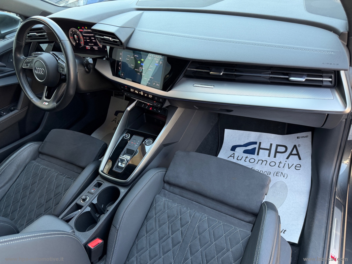 A3 Sportback S-line 2.0TDI S-tronic LED PELLE NAVI AMBIENTE - immagine 13