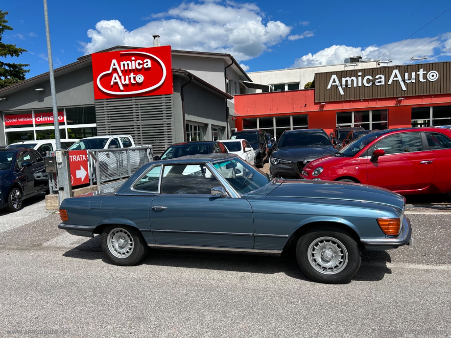 SL 350 R107 3.5benz. 200cv AUTO D'EPOCA - immagine 13