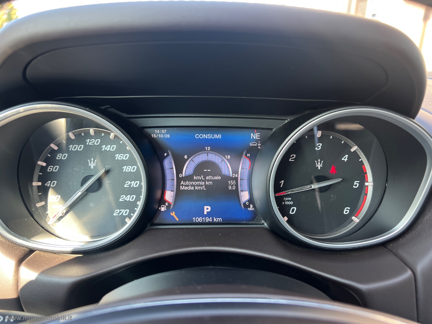 Levante V6 Diesel 275 CV AWD TETTO SOLO KM.106000 - immagine 13