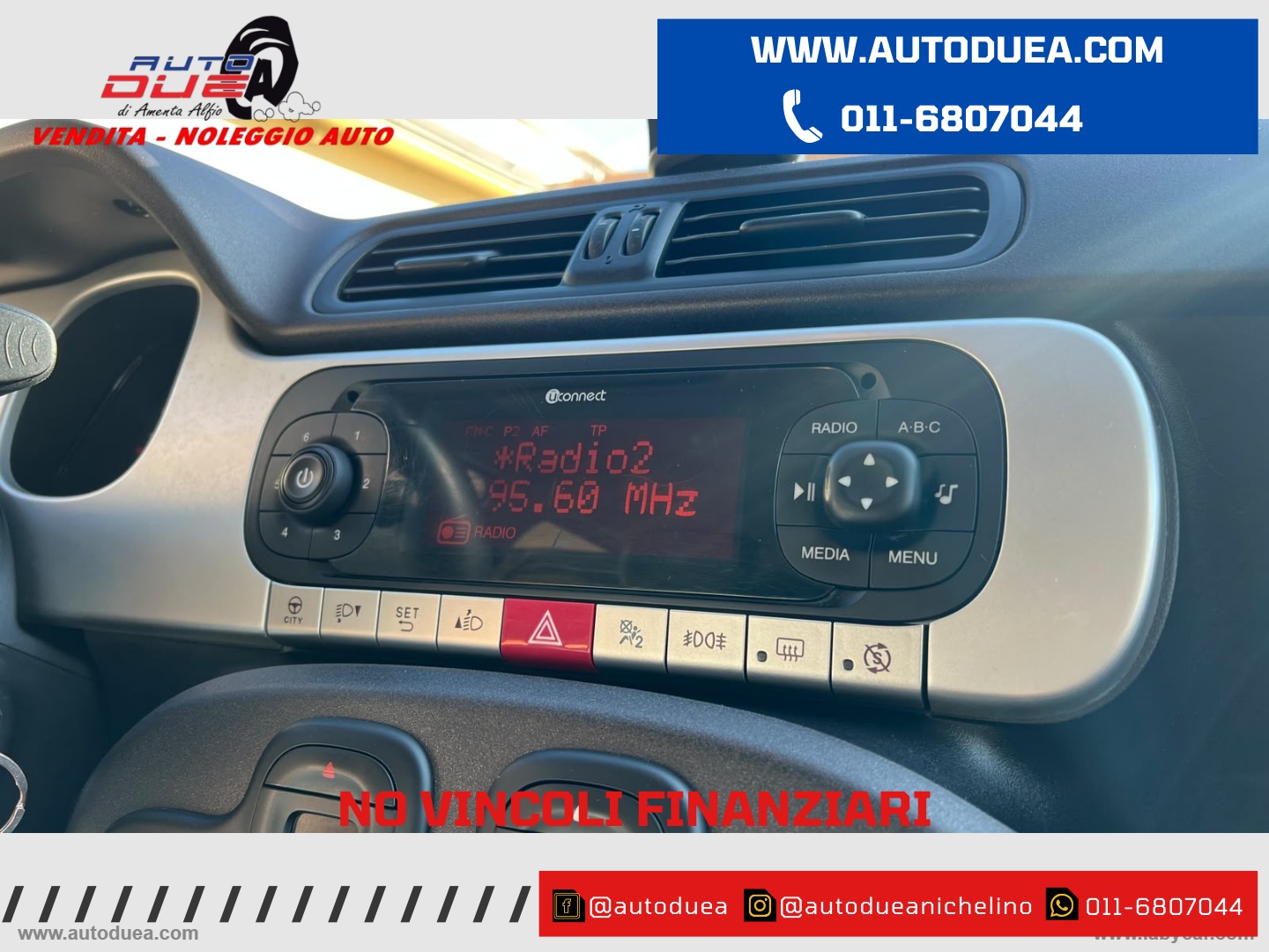 Panda Cross 1.3 MJT 95 CV S&S 4x4 - immagine 13