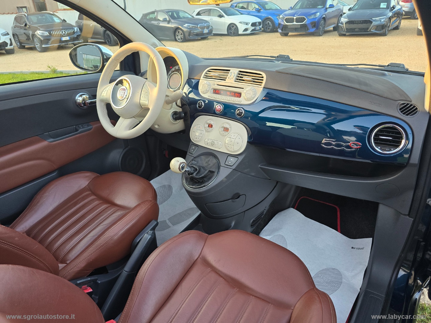 500 C 1.3 MJT 95 CV Lounge CABRIO - immagine 13