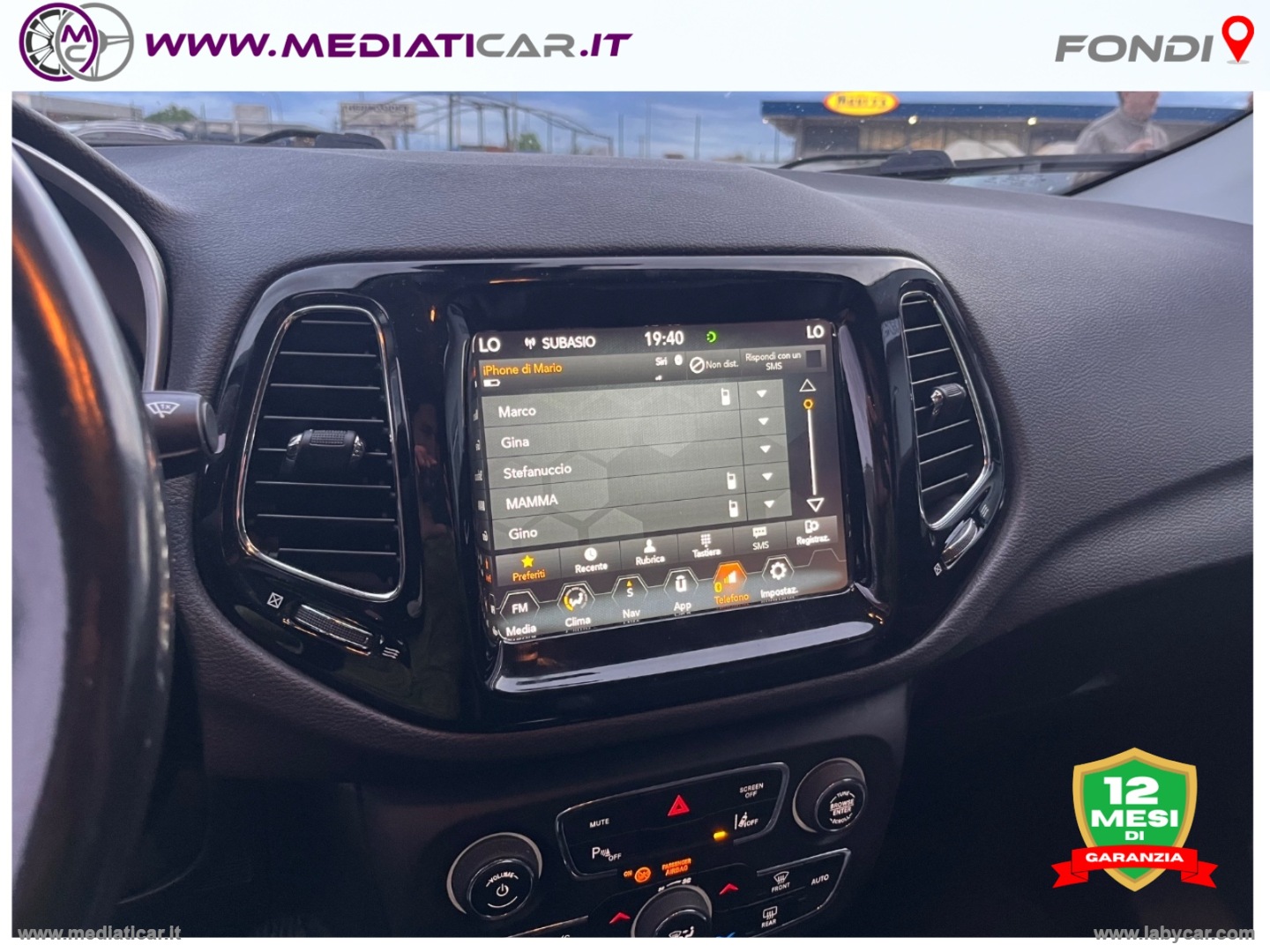 Compass 1.6 Mjt II 2WD Limited - immagine 13