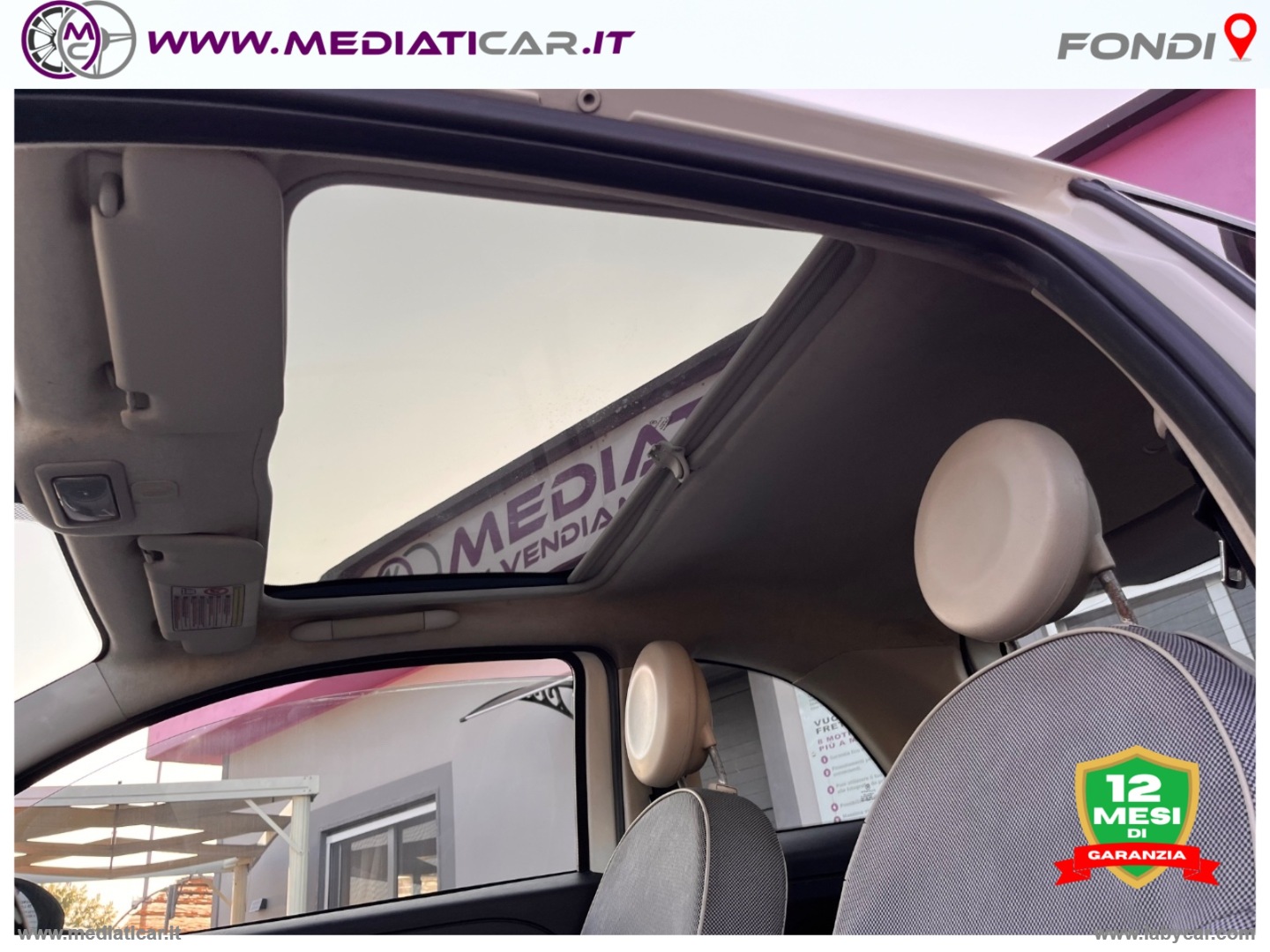 500 1.3 MJT 75 CV Lounge - immagine 13