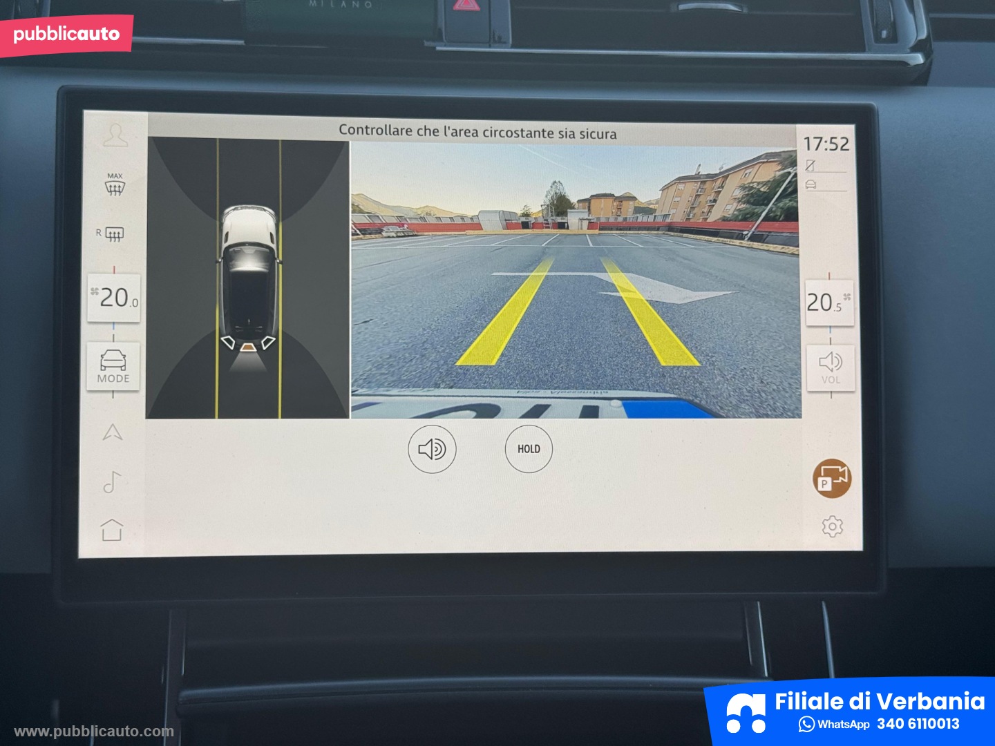 RR Velar 2.0D I4 204 CV S - immagine 13