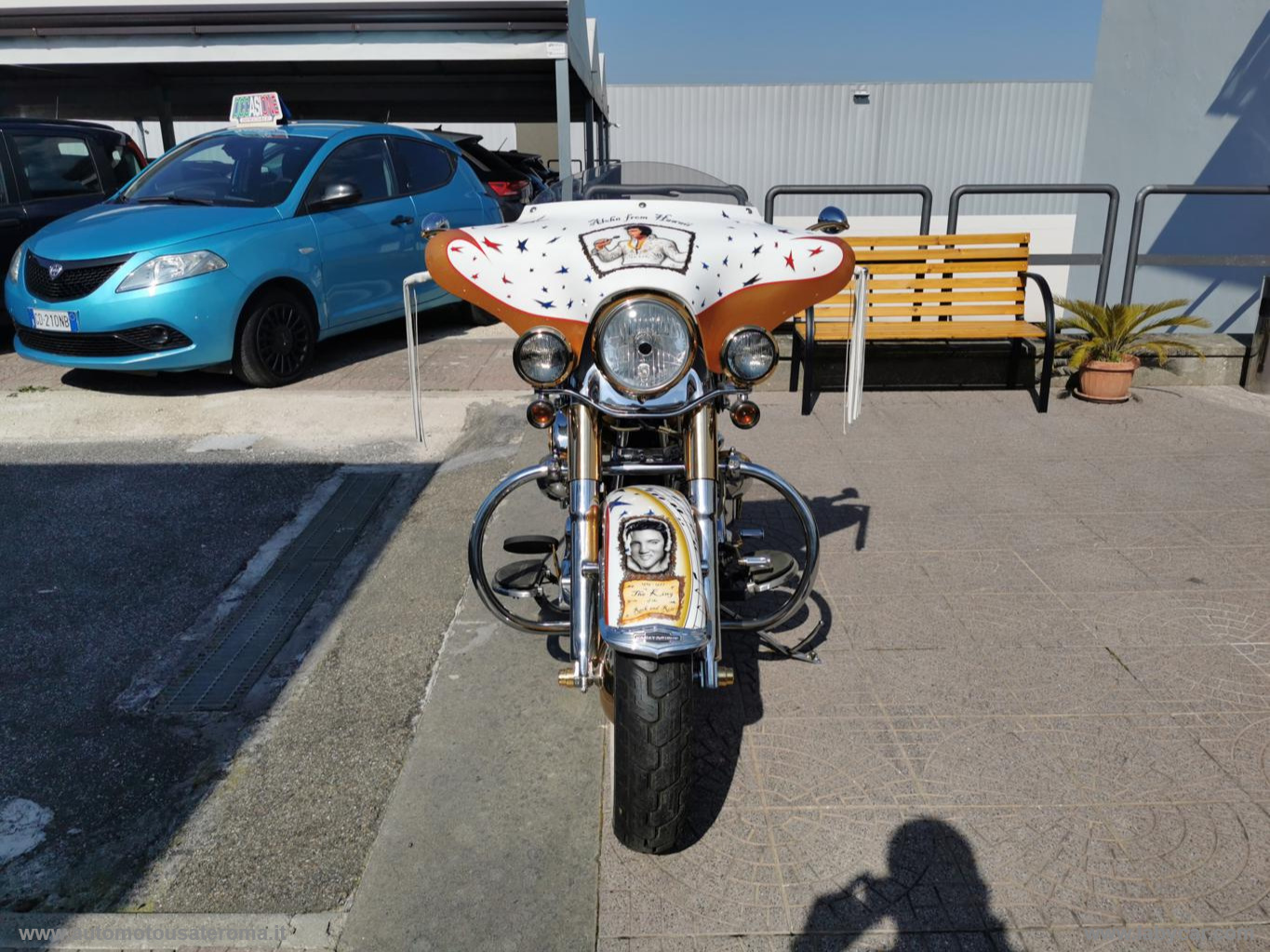 Softail DELUXE Trasf. CARB./GRAFICA ELVIS RATE AUTO MOTO SCOOTER - immagine 13