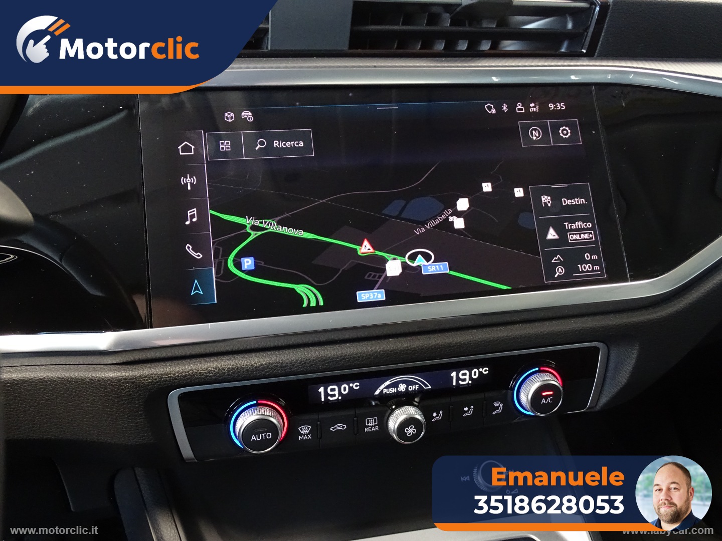 Q3 35 TDI S tronic Business Advanced 3 GARANZIA NOV2027/20KM - immagine 13