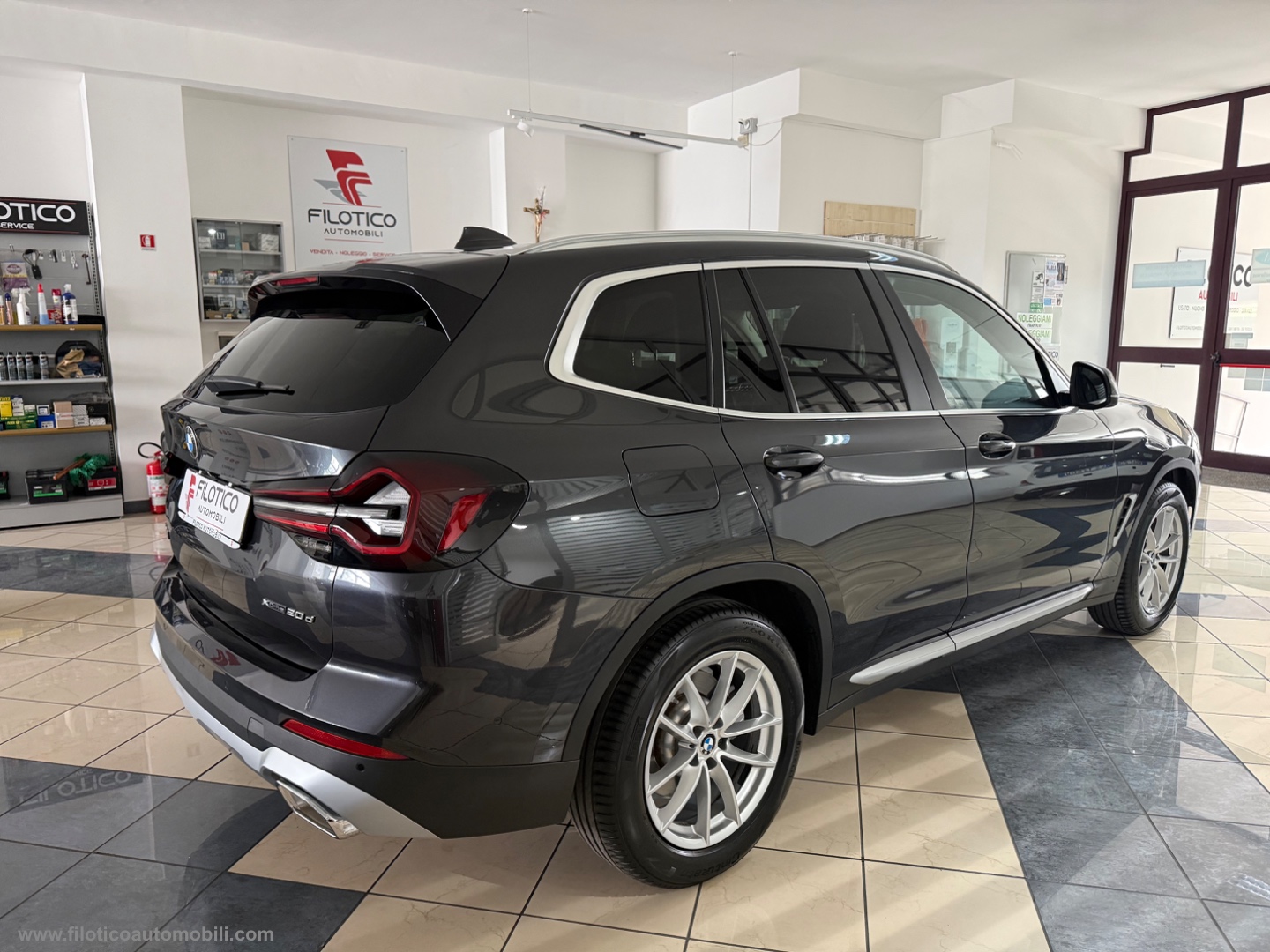 X3 xDrive20d 48V UNICO PROPRIETAFIO DIESEL IBRIDO  | PELLE - immagine 14