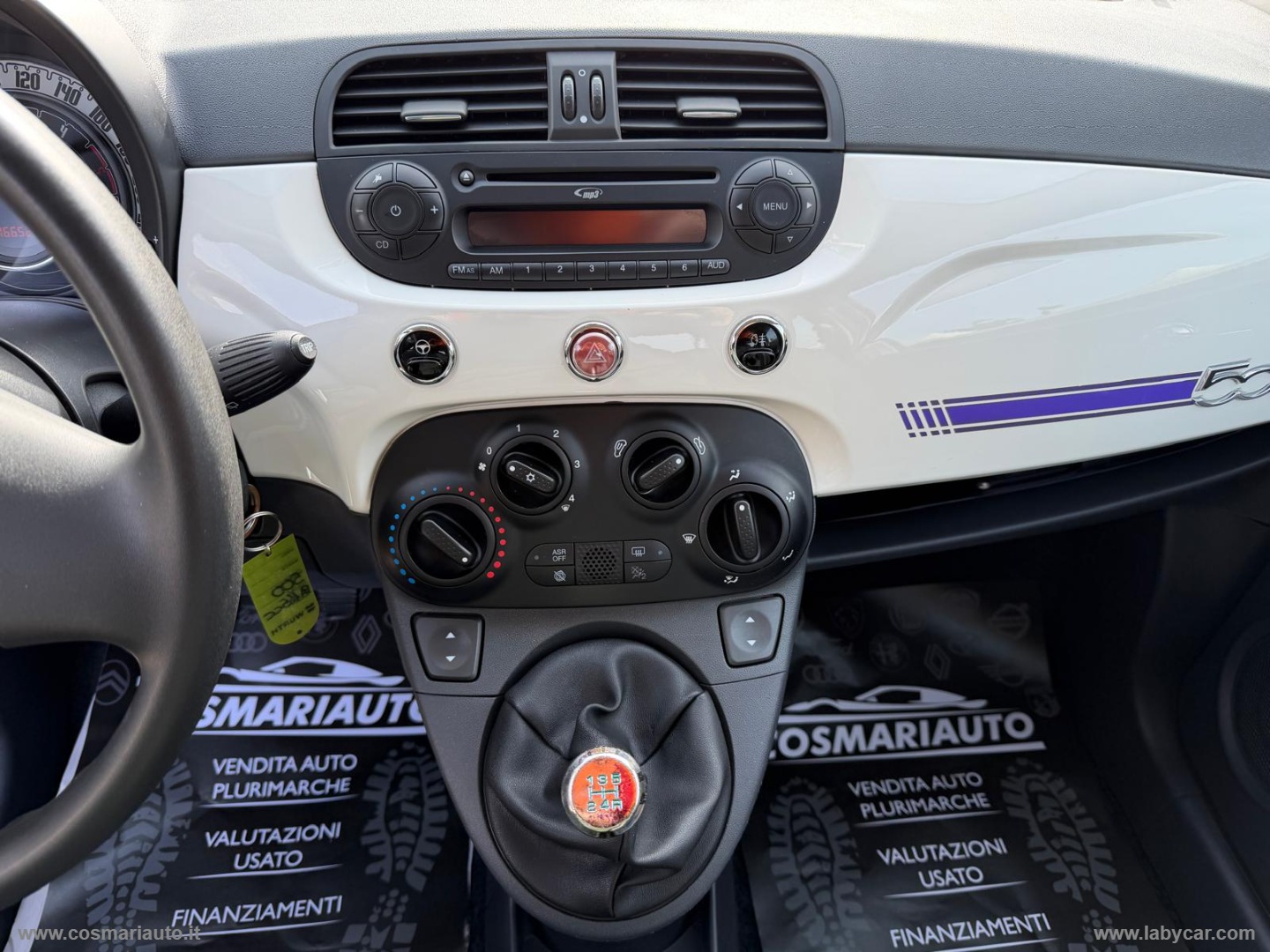 500 1.3 Multijet 95 CV Pop KM CERTIFICATI! - immagine 14