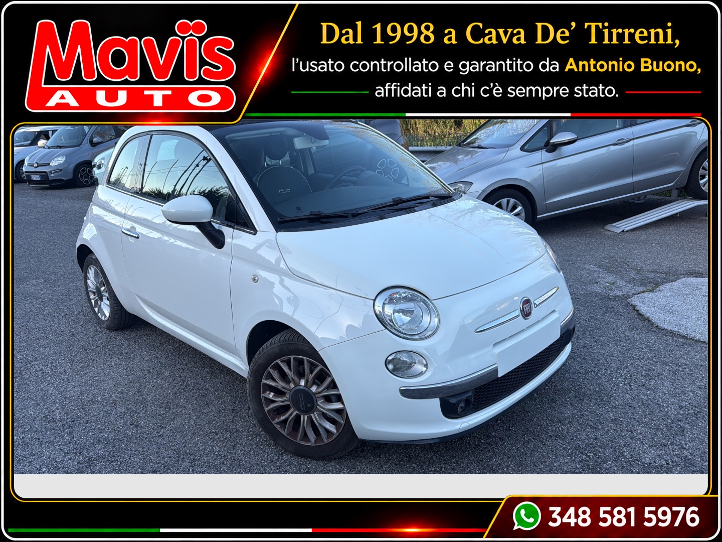 500 C 1.3 MJT 95 CV Lounge - immagine 14