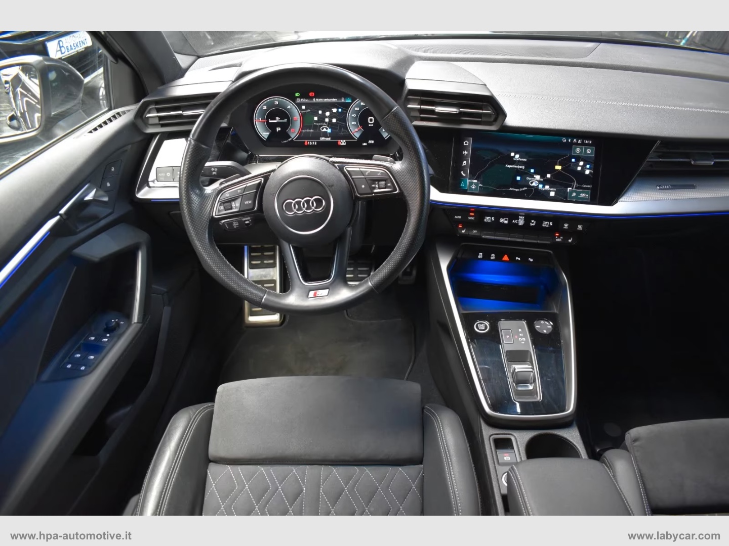 A3 Sportback S-line 2.0TDI S-tronic LED PELLE NAVI AMBIENTE - immagine 14
