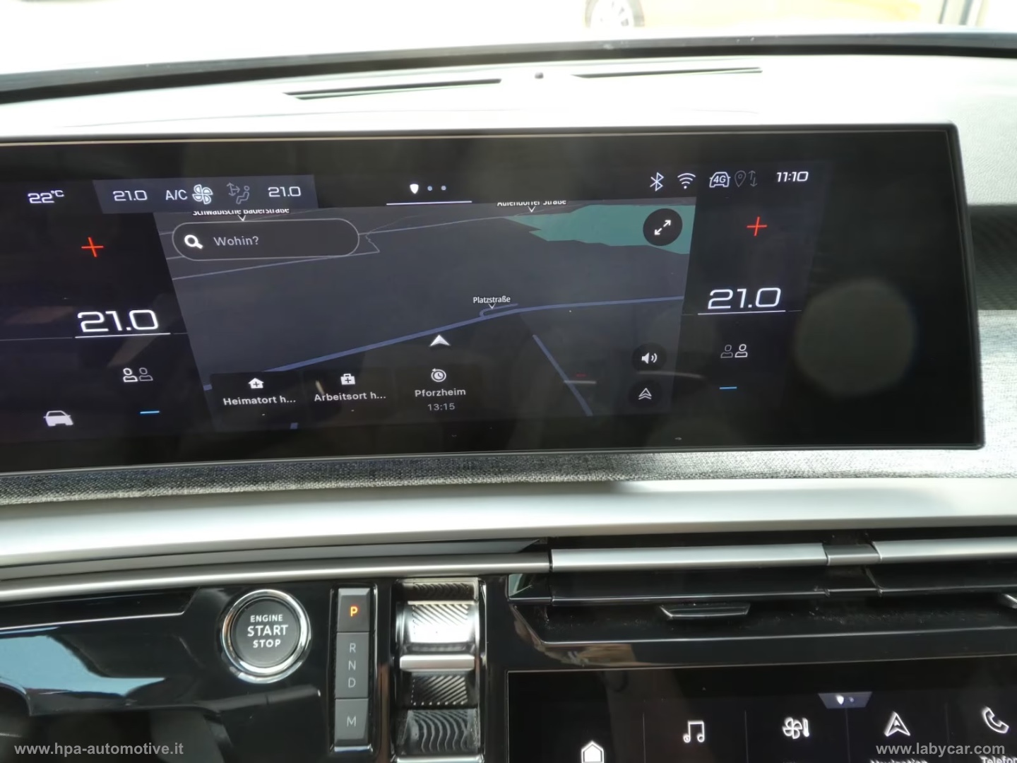 3008 Hybrid 136 e-DCS6 Allure NAVI LED AUTOMATICA CARPLAY RETROCAMERA 360 - immagine 14