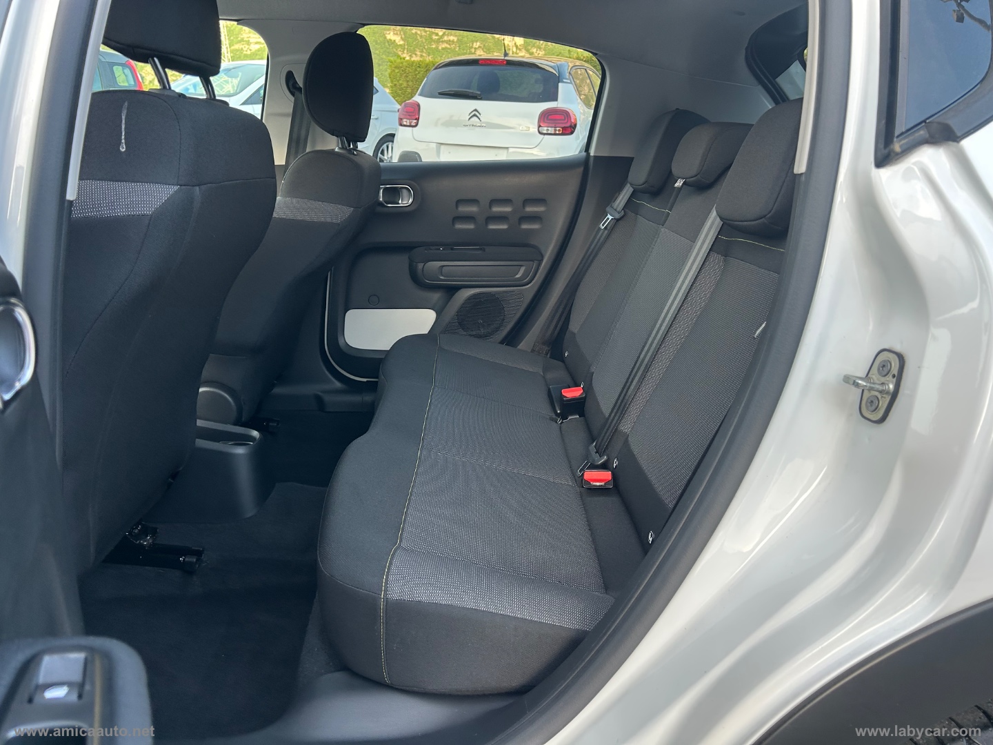 C3 PureTech 83 S&S Shine VERNICE BICOLORE - BIANCO/TETTO NERO - immagine 14