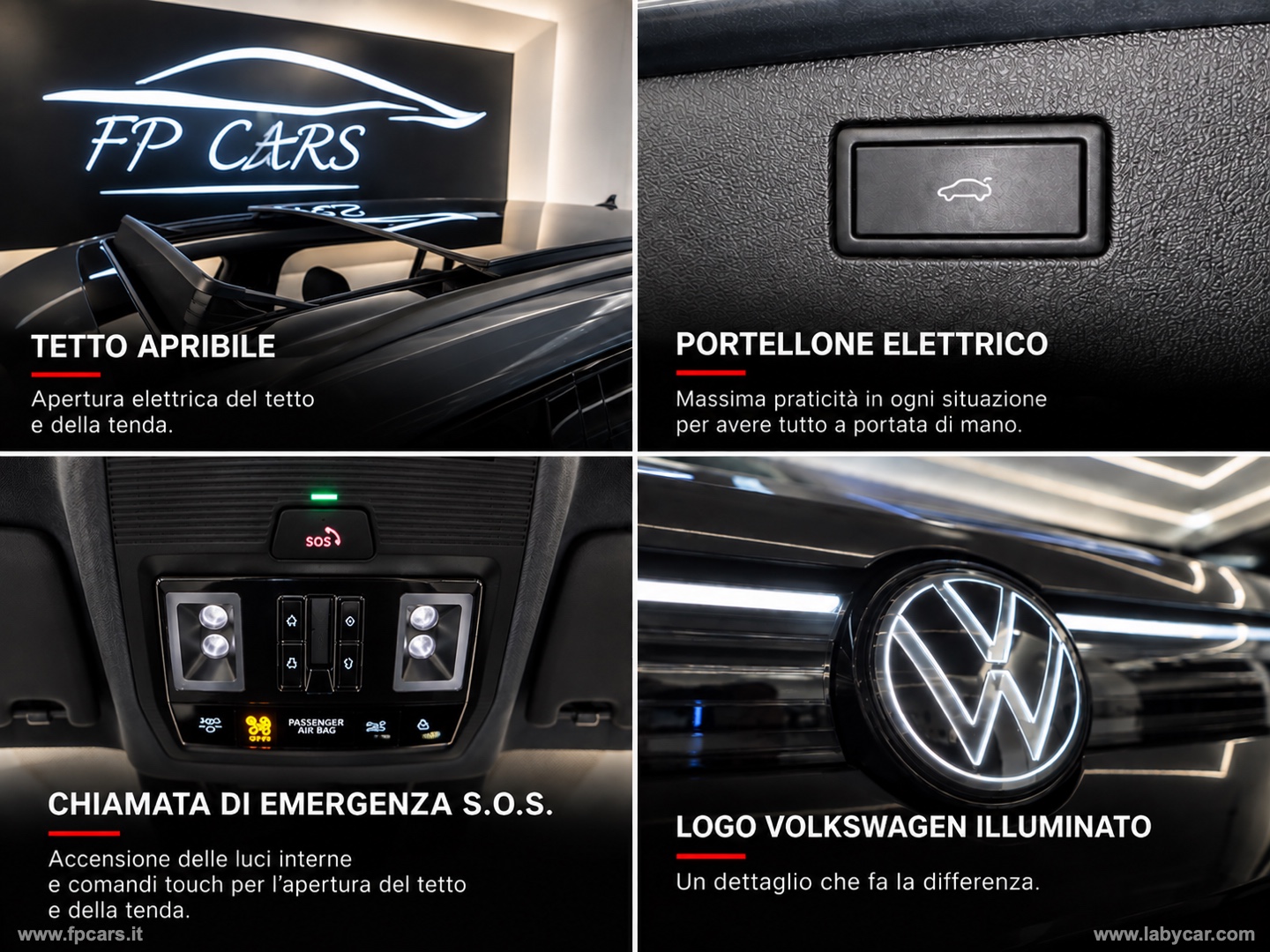 Tiguan 2.0 TDI 150 CV DSG R-Line Plus TETTO APRI. - immagine 14