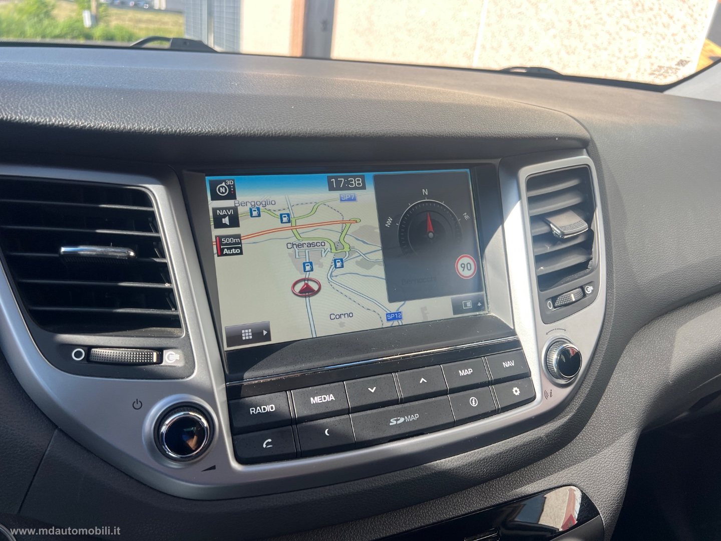 Tucson 2.0 CRDi 4WD XPossible SOLO KM.101000 TAGLIANDATI - immagine 14