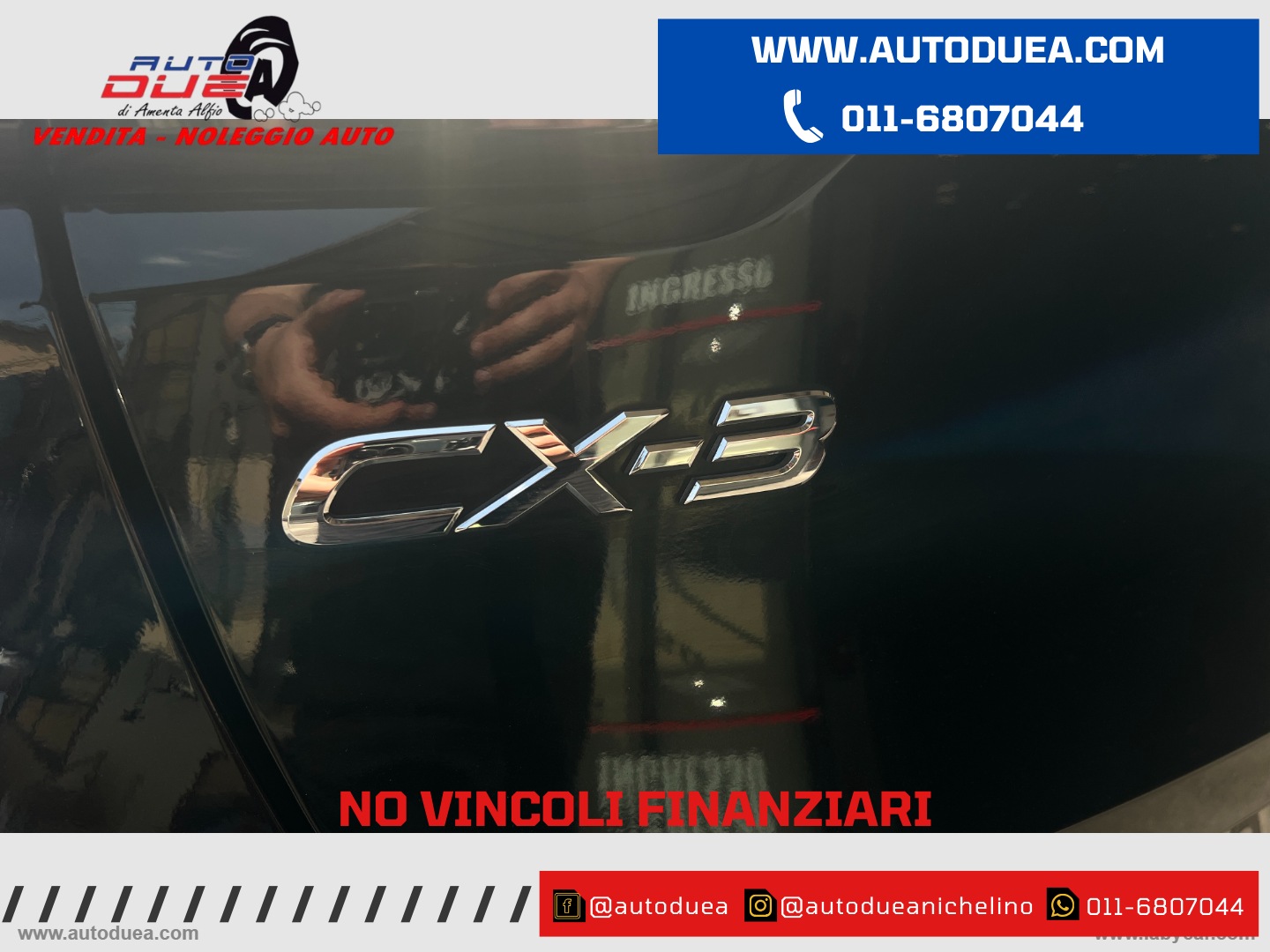 CX-3 1.8L Skyactiv-D Exceed NO VINCOLI FINANZIARI - immagine 14