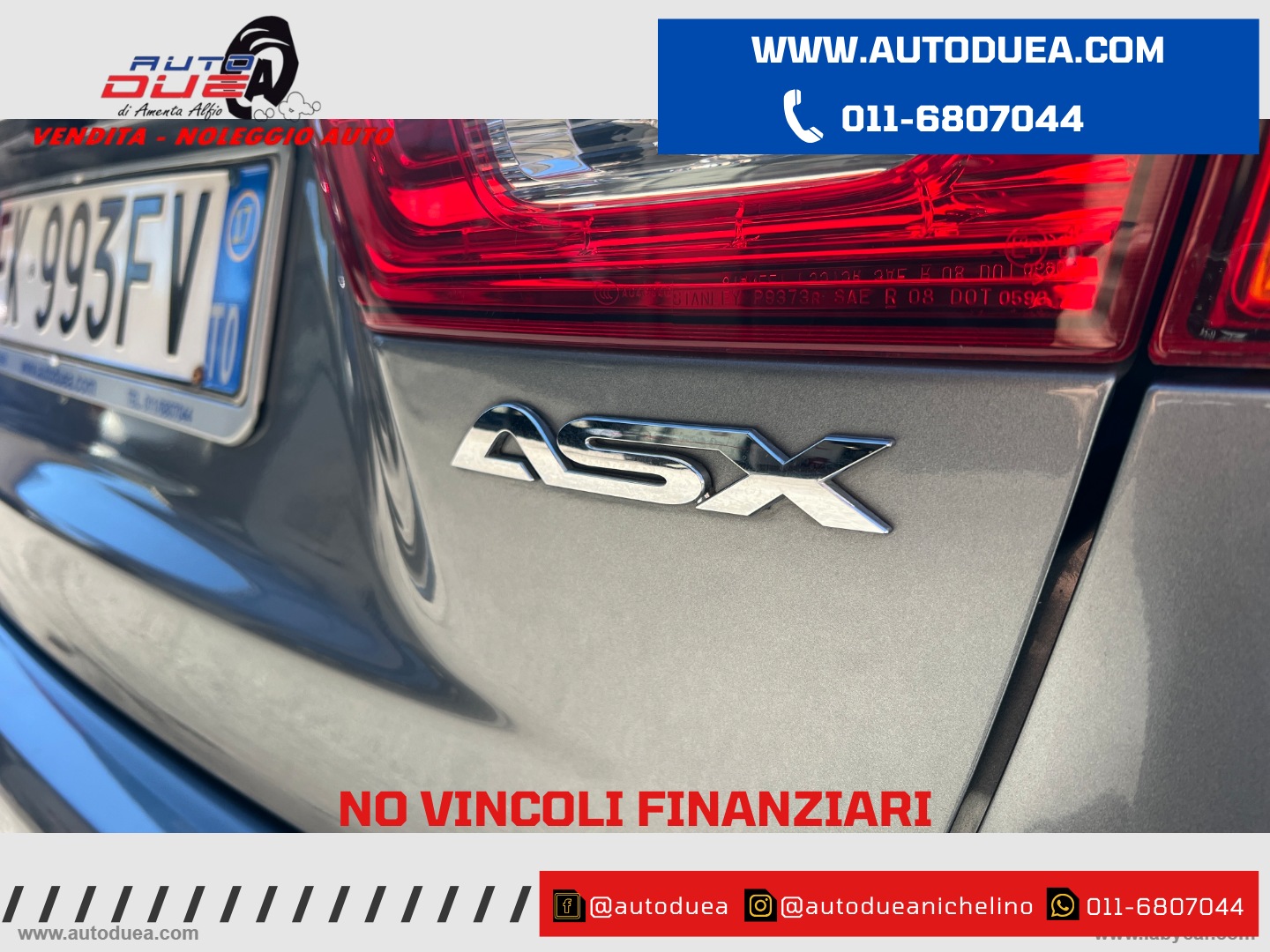 ASX 1.6 DI-D 114CV 4WD N1 Instyle Panoramic AUTOCARRO N1 4 POSTI - immagine 14