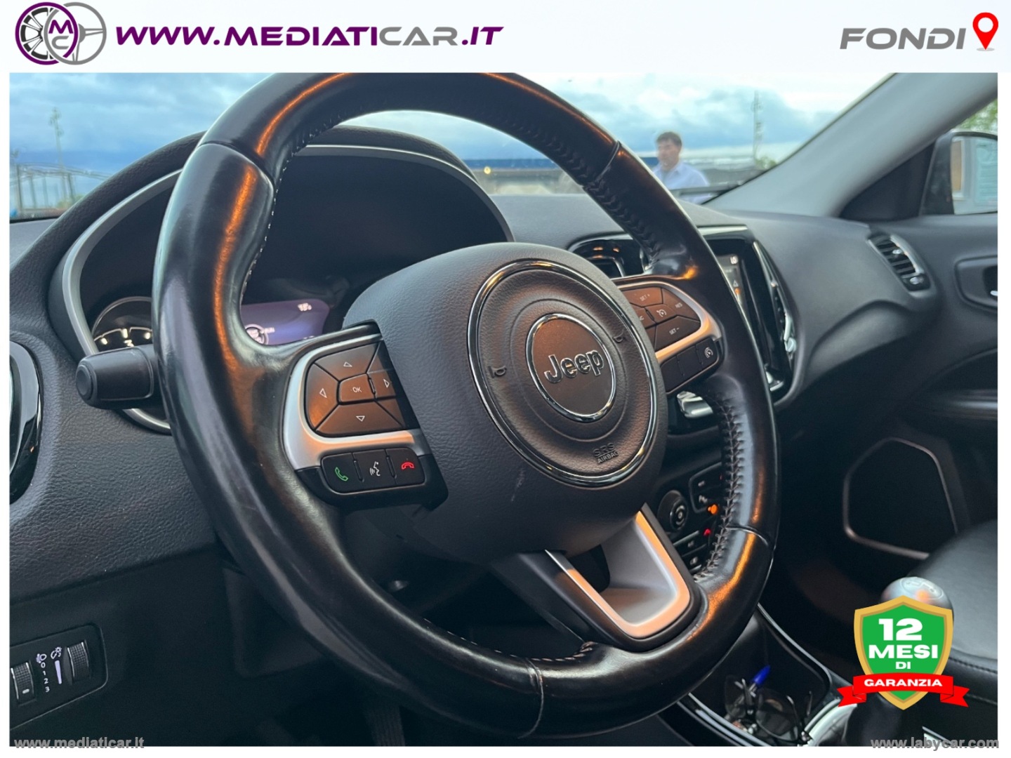 Compass 1.6 Mjt II 2WD Limited - immagine 14