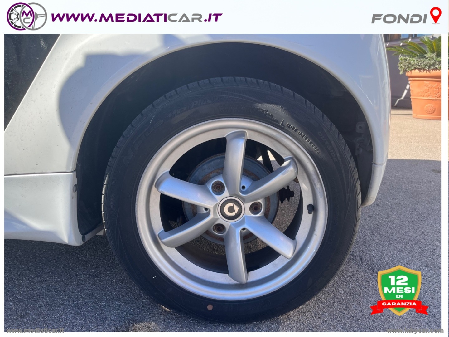 fortwo 1000 52 kW MHD cabrio passion - immagine 14