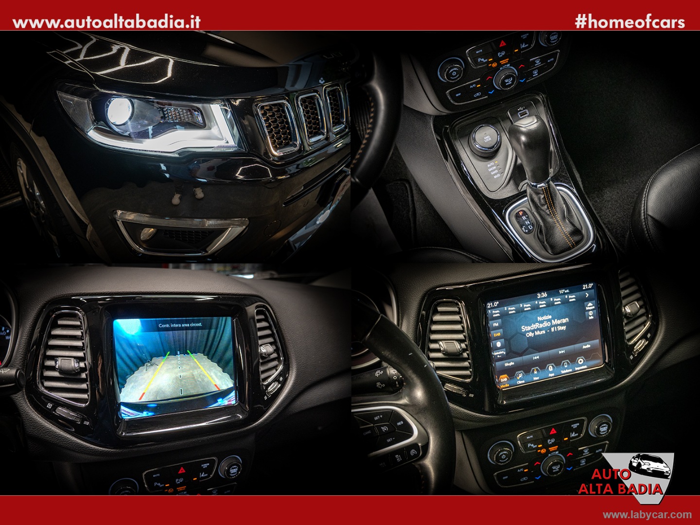 Compass 2.0 Mjt II aut. 4WD Limited | 140CV - immagine 14