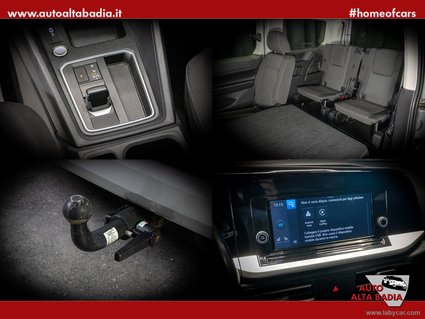 GRAND Tourneo Connect 2.0 122CV aut. TITANIUM | 122CV - OK NEOPATENTATI - immagine 14