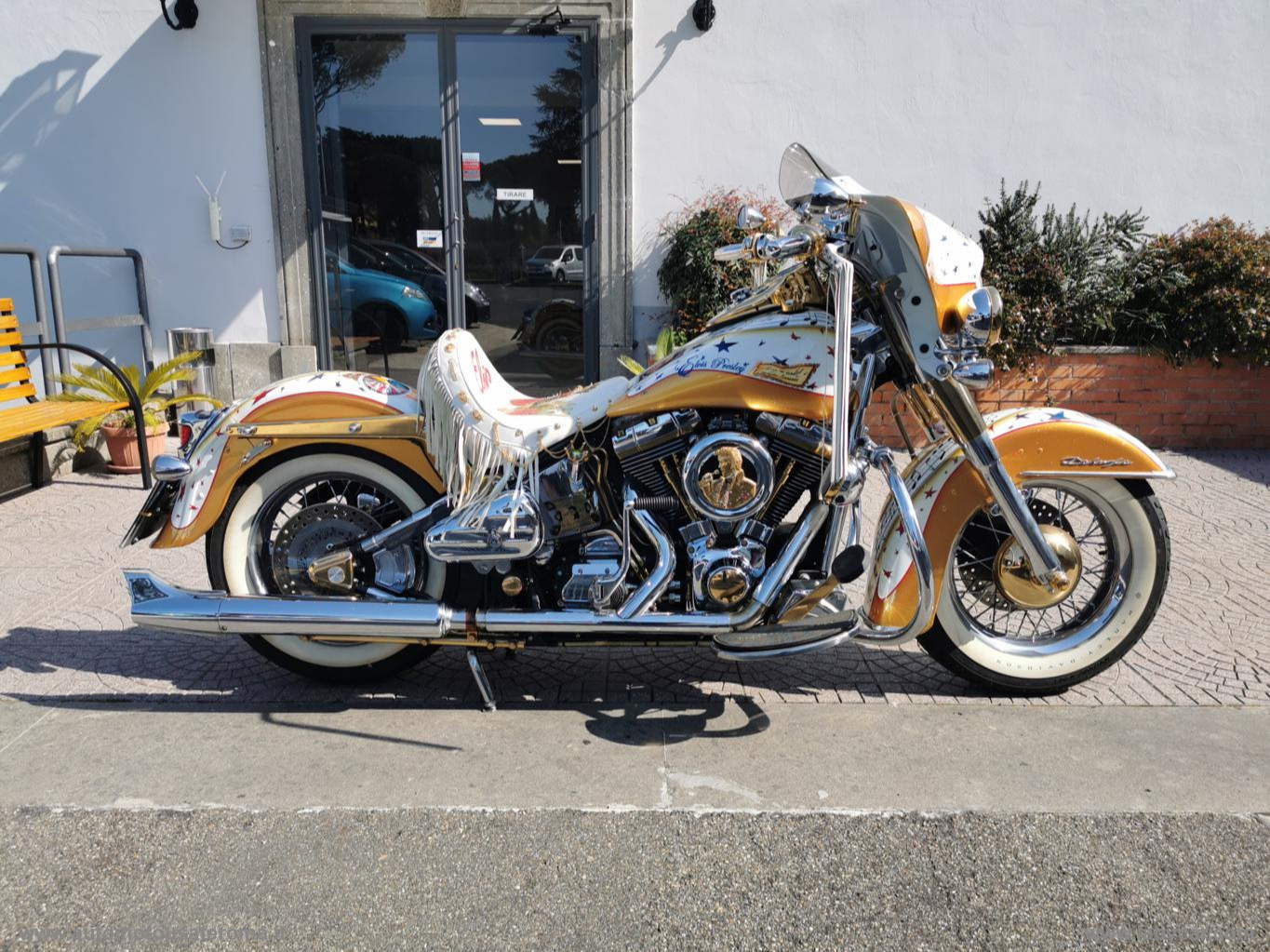 Softail DELUXE Trasf. CARB./GRAFICA ELVIS RATE AUTO MOTO SCOOTER - immagine 14