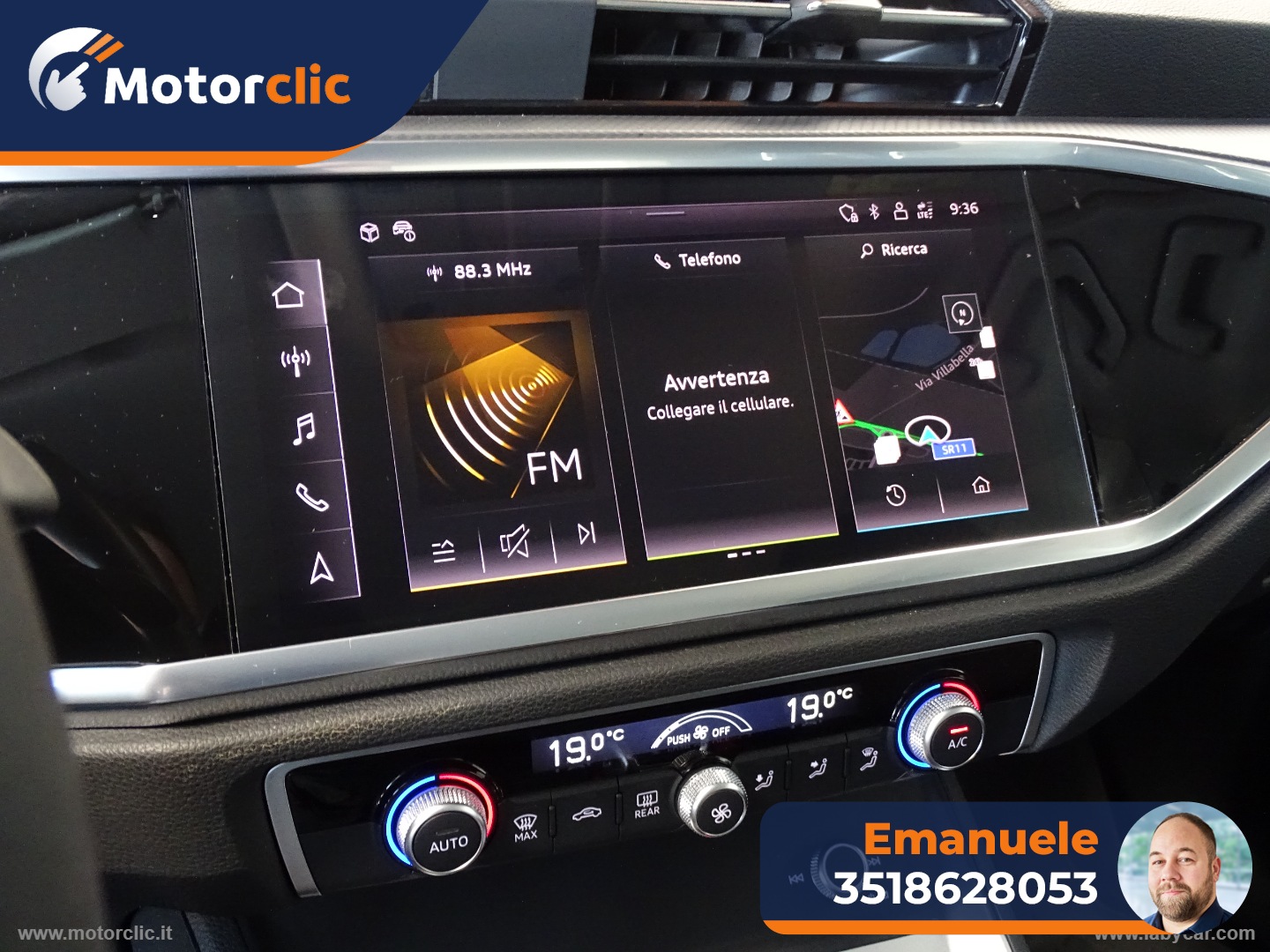 Q3 35 TDI S tronic Business Advanced 3 GARANZIA NOV2027/20KM - immagine 14
