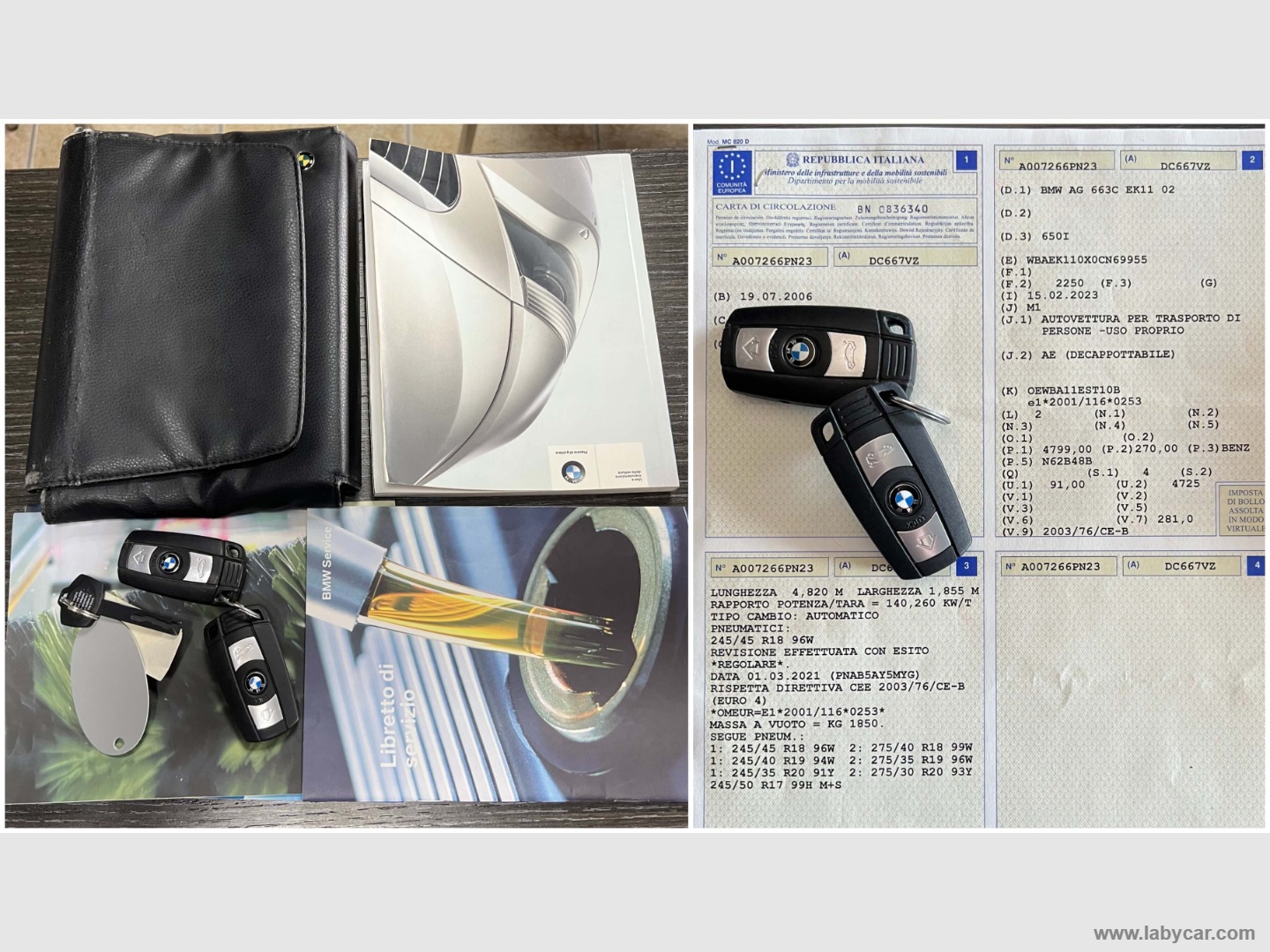 650i Cabrio 367CV 8 CILINDRI DA COLLEZIONE - immagine 15