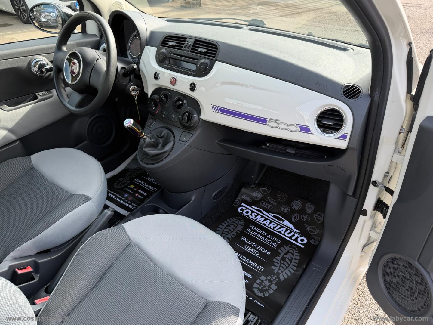 500 1.3 Multijet 95 CV Pop KM CERTIFICATI! - immagine 15