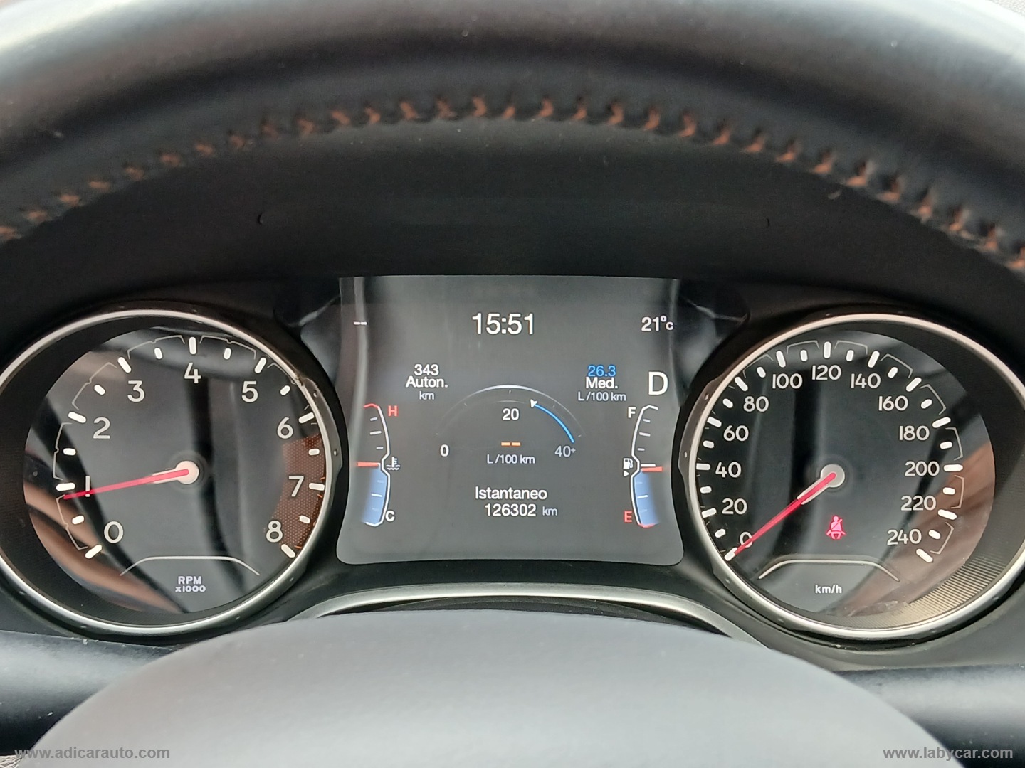 Compass 1.4 MultiAir 170 aut.4WD Limited - immagine 15