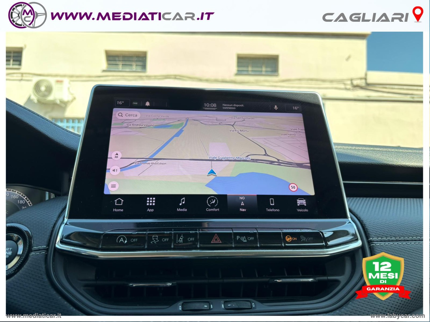 Compass 1.6 Mjt II 2WD Night Eagle - immagine 15
