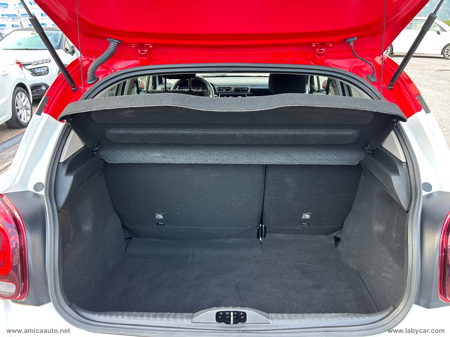 C3 PureTech 83 S&S Shine VERNICE BICOLORE - BIANCO/TETTO ROSSO - immagine 15