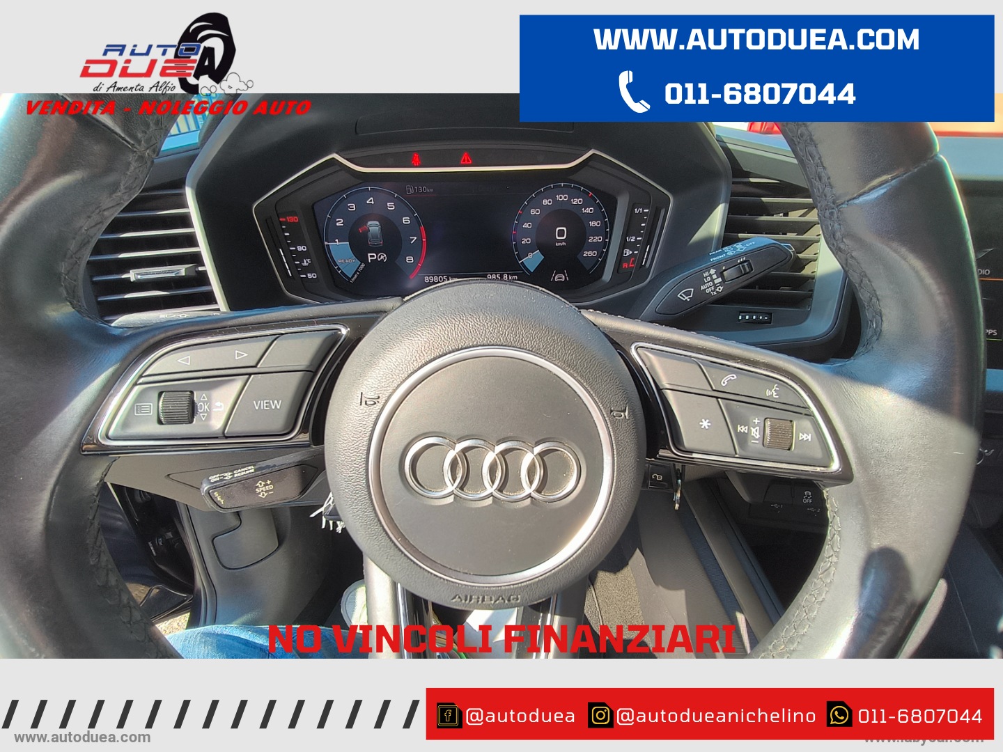 A1 SPB 25 TFSI S tronic Admired NO VINCOLI FINANZIARI - immagine 15