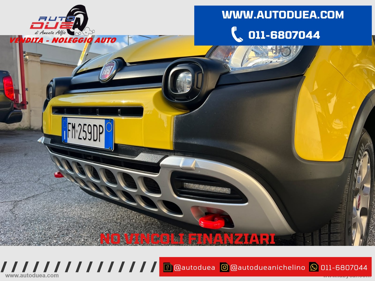 Panda Cross 1.3 MJT 95 CV S&S 4x4 - immagine 15