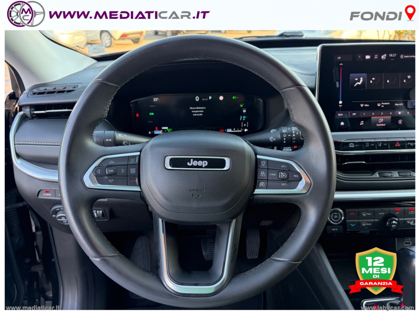 Compass 1.3 T4 190CV PHEV AT6 4xe Limit. - immagine 15