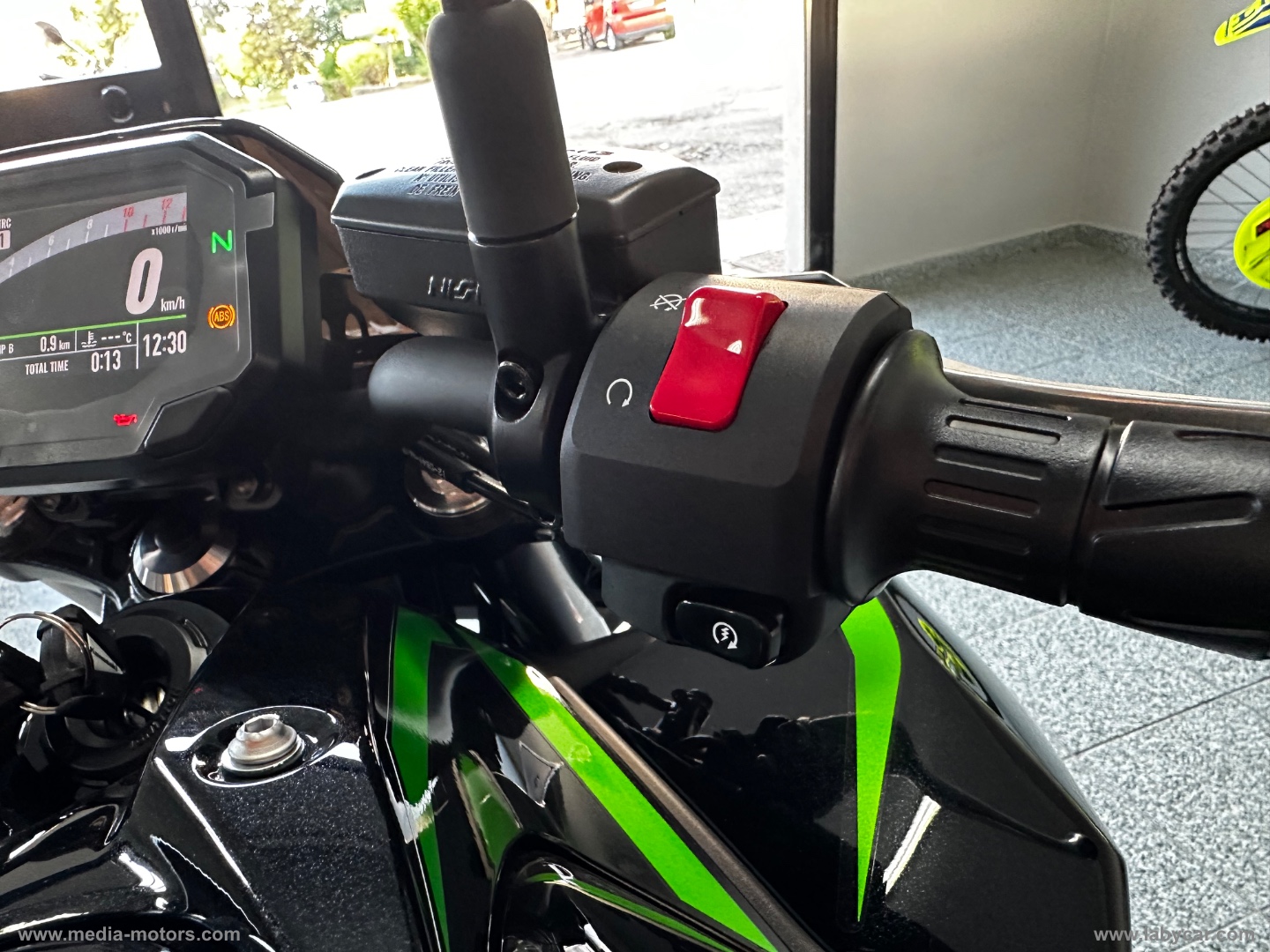 Z 650 Metallic Spark Black / Green - immagine 15