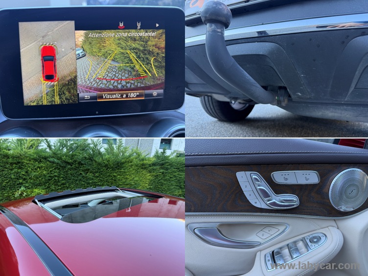 GLC 250 d 4Matic Coupé Premium TETTO GANCIO 360 CAMERA - immagine 15